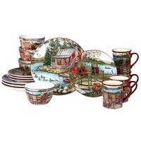 Buy Farmhouse Dinnerware Sets Online At Overstock Our Best Dinnerware Deals