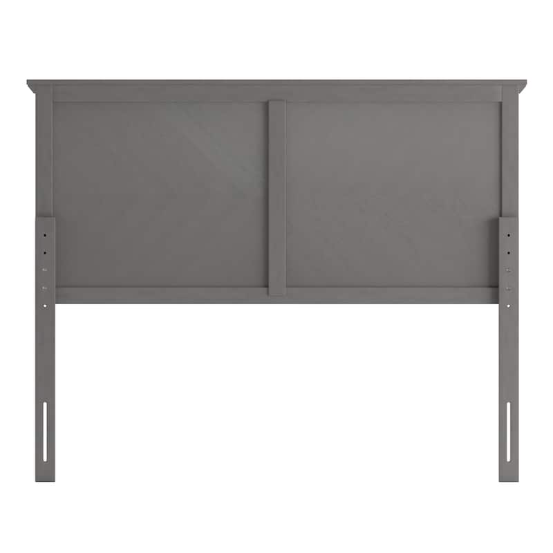Solid Wood Herringbone Patterned Headboard Only
