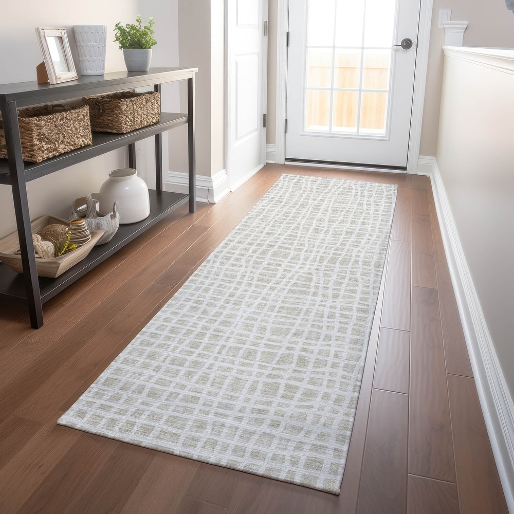 Premium Washable Super Soft Modern Lines Mayfield Rug
