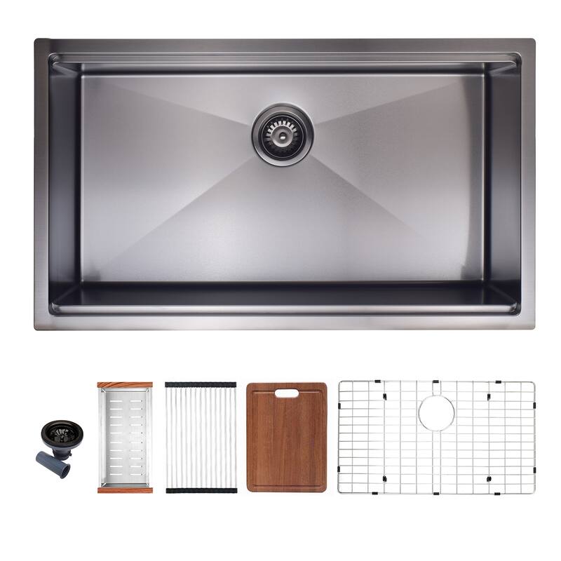 Undermount Kitchen Sink With Accessories