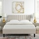 preview thumbnail 1 of 193, Aspen Upholstered Channel Tufted Platform Bed