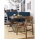 preview thumbnail 6 of 7, Nottingham 90-Inch Acacia Wood Dining Bench in Walnut Finish