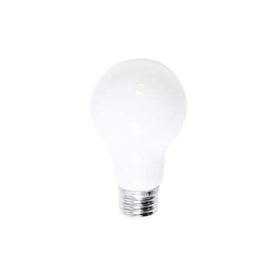 Lemmie Light Bulb, White Frosted Glass - White Frosted Glass
