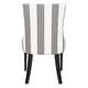 preview thumbnail 4 of 6, SAFAVIEH Dining Becca Grey Dining Chair - 22" x 24.8" x 36.4"