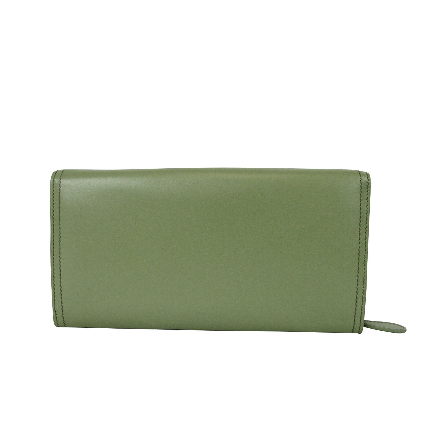 bottega veneta green clutch