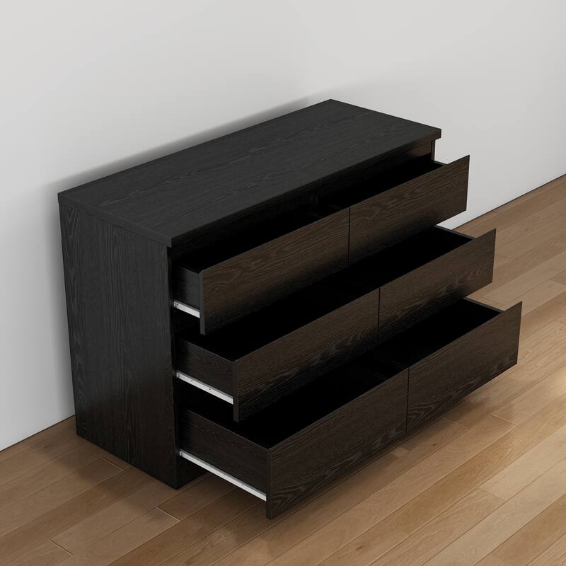 19.7"Nightstand with 3 Drawers,Set of 2,Beside Table with Drawers Handle Free Design,Thickened Top Plate,3 Drawer