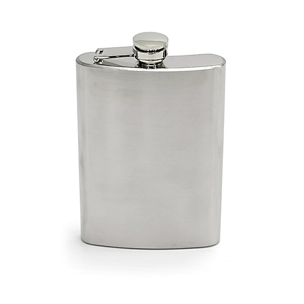 Chinook 41164 chinook 41164 stainless steel hip flask, 8oz