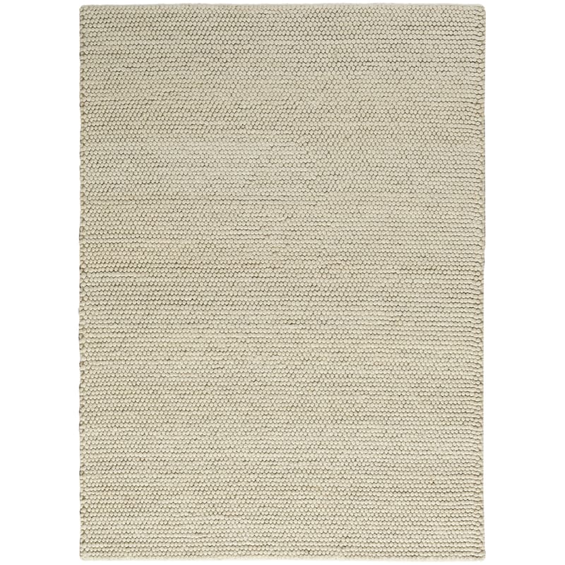 DKNY Pure Knots Indoor only Solid Area Rug - Sage - 4' x 6'