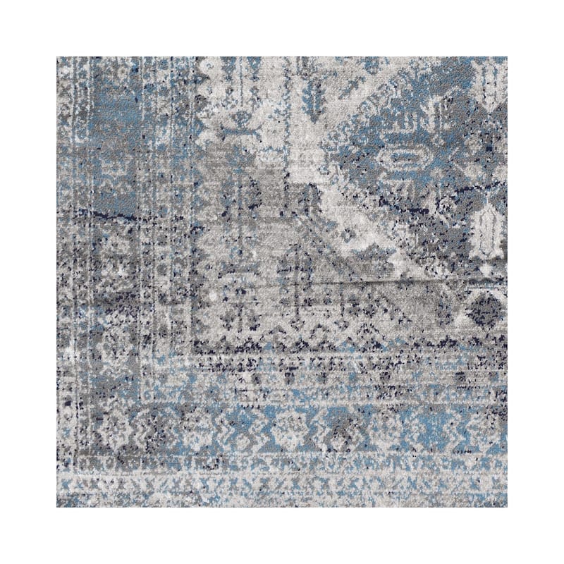 Livabliss Monte Carlo Updated Traditional Medallion Area Rug