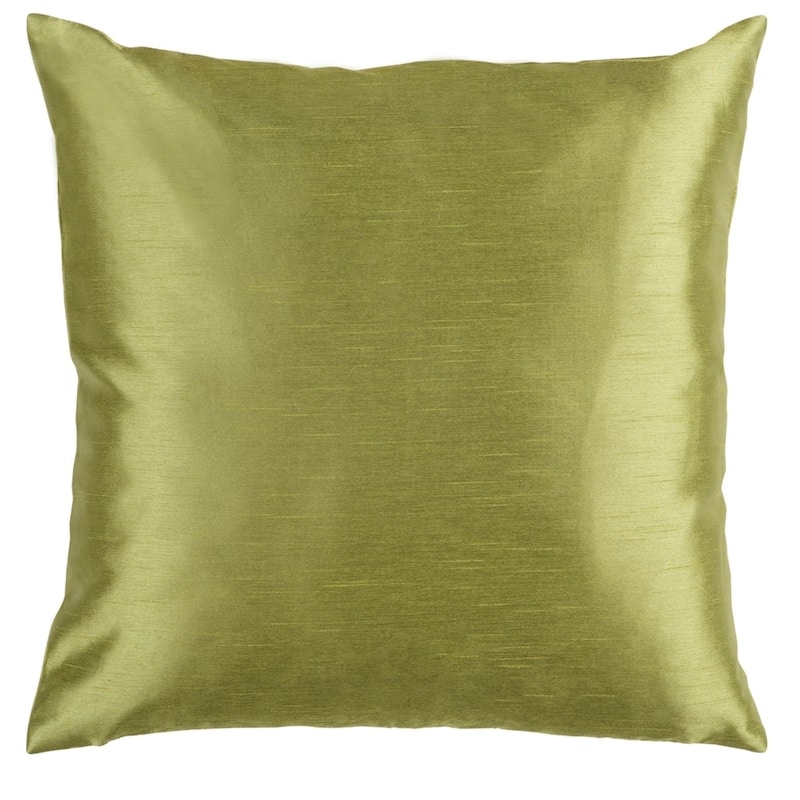 Artistic Weavers Chic 22-inch Square Silky Decorative Pillow Cover with Poly Insert