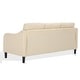 preview thumbnail 16 of 28, SAFAVIEH Couture Edalynn Modern 3 Seater Sofa - 77"W x 32"D x 34"H