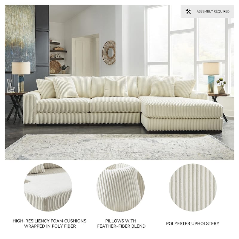 Signature Design by Ashley Lindyn 3-Piece Sectional with Chaise