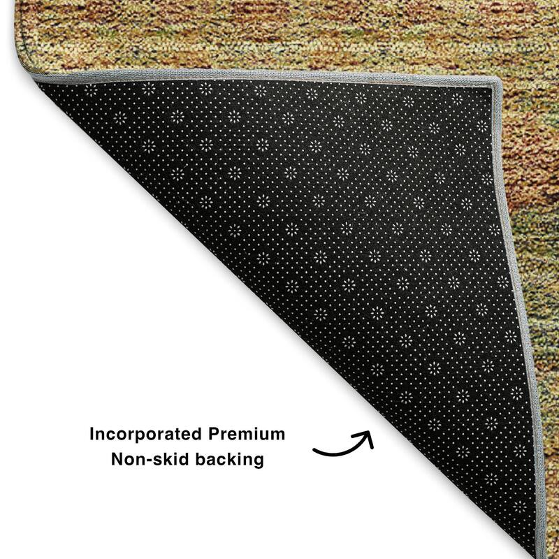 Premium Washable Super Soft Boho Stripes Mayfield Rug