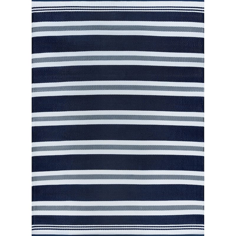 Sundown Beach Stripe Indoor/Outdoor Area Rug