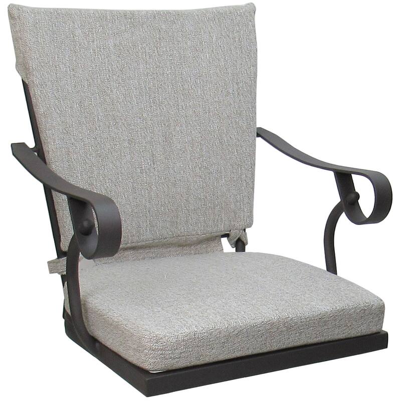 Outdoor or Indoor Patio Swivel Dining Chair - Jamey