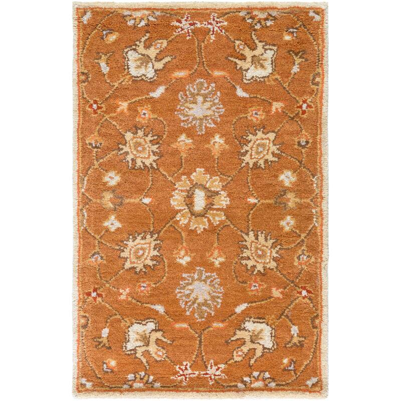 Hand-tufted Trey Traditional Wool Area Rug