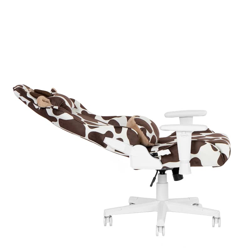 Fun Brown COW Series Gaming Chair