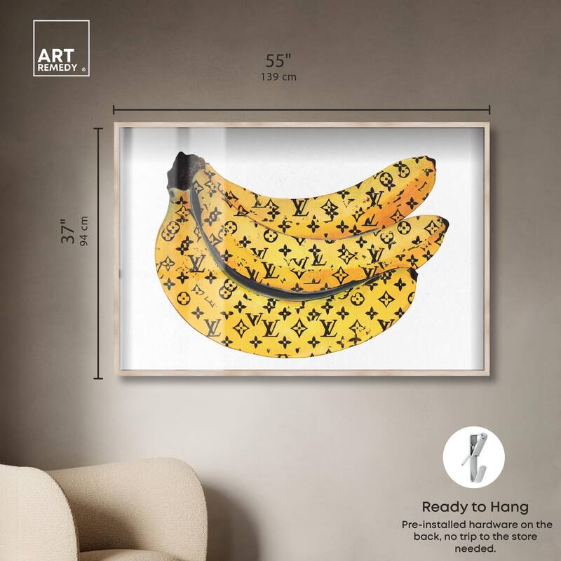 Fashion Bananas Shadowbox by Art Remedy