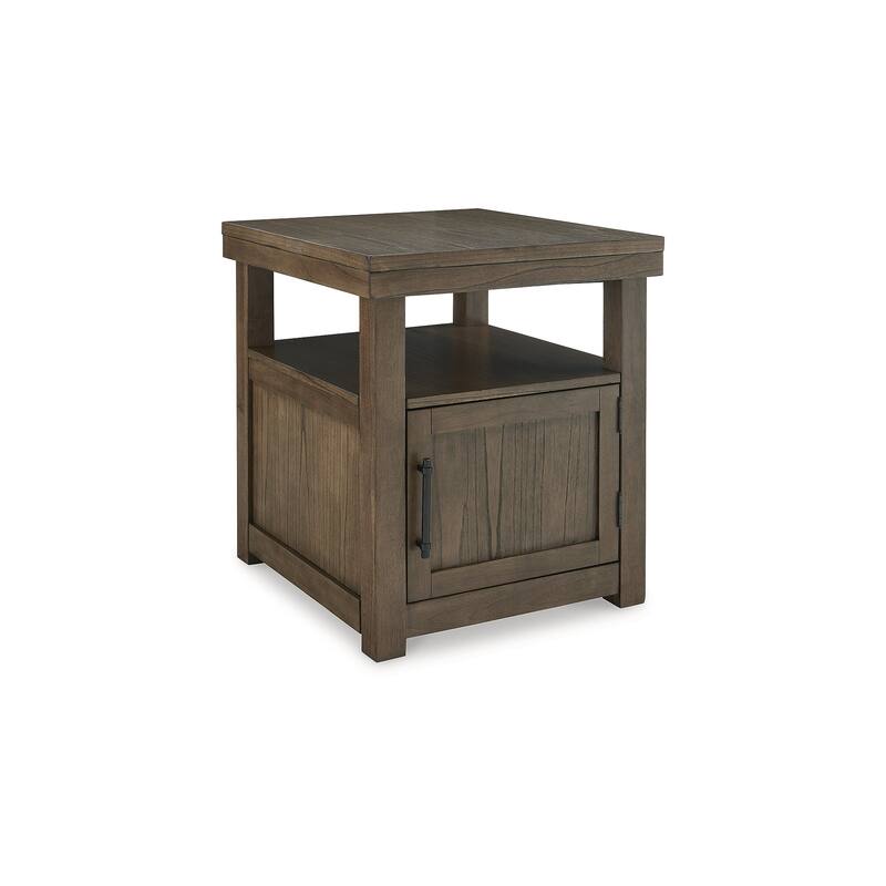 Signature Design by Ashley Boardernest Brown End Table - 24"W x 26"D x 26.63"H