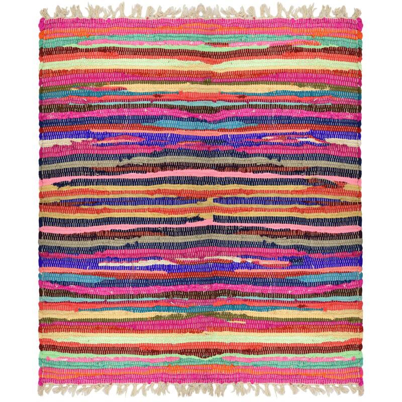 Fabstyles Spectrum Cotton Handmade Area Rag Rug