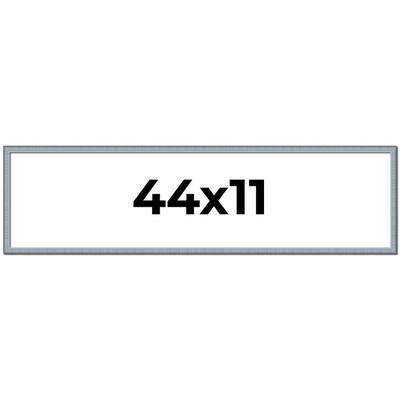 44x11 Frame Rustic Sky Blue Solid Wood Picture Frame | 0.75 Inch