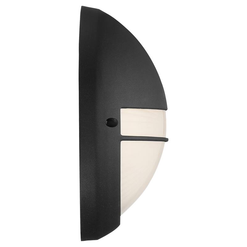 Access Lighting Clifton - LED Round Outdoor Bulkhead - Opal Glass - Marine Grade - Dedicated LED