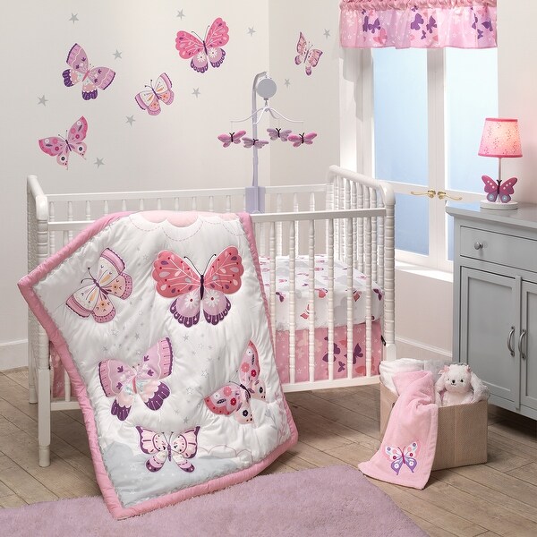 butterfly lane crib bedding