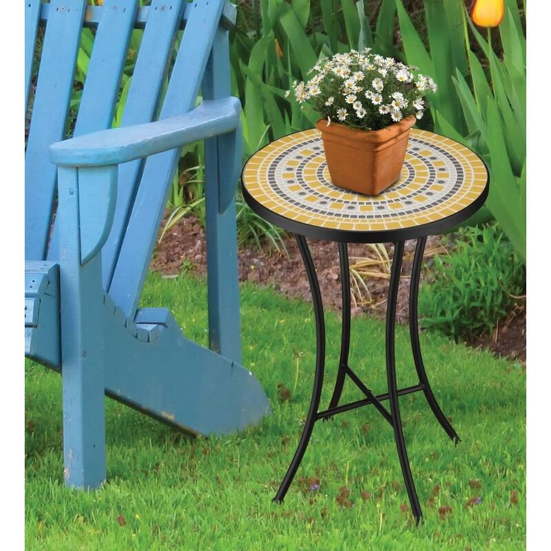 Mosaic Plant Stand - Burst