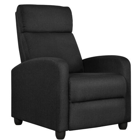 Yaheetech Modern Recliner Chair Fabric Recliner Sofa