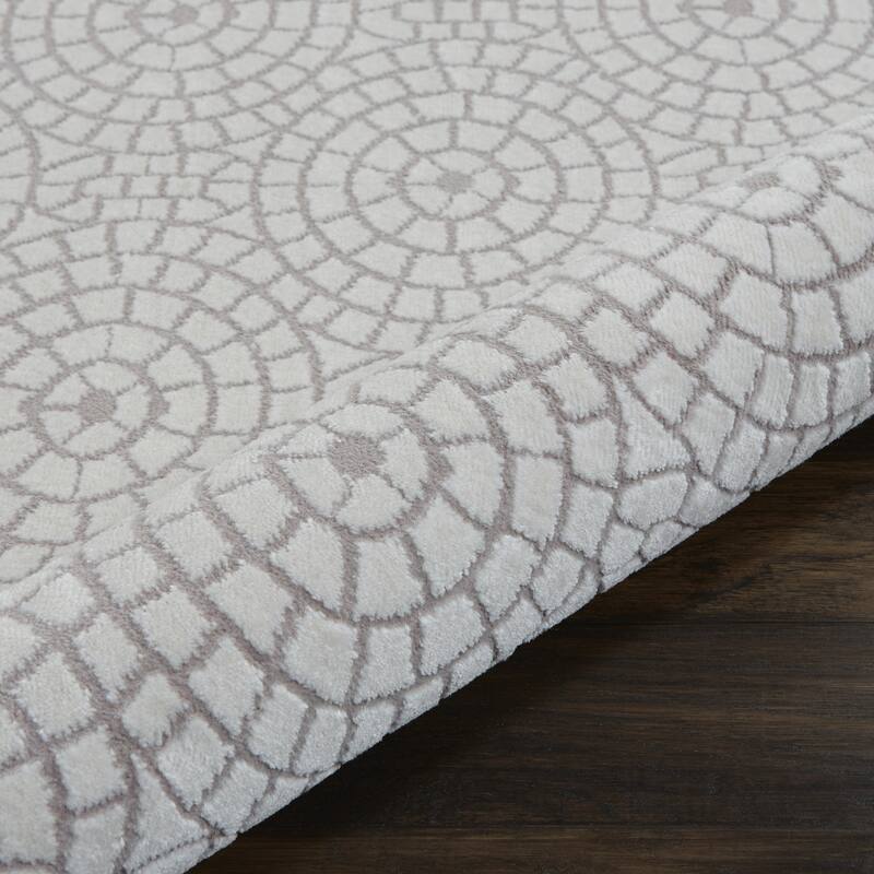 Nourison Urban Chic Modern Geometric Medallions Area Rug