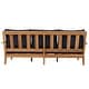 preview thumbnail 16 of 137, SAFAVIEH Couture Outdoor Martinique Solid Wood Patio Sofa