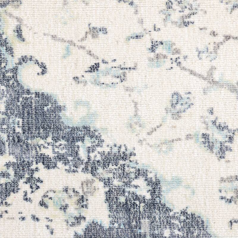 Overton Handmade Modern Contemporary Floral Area Rug