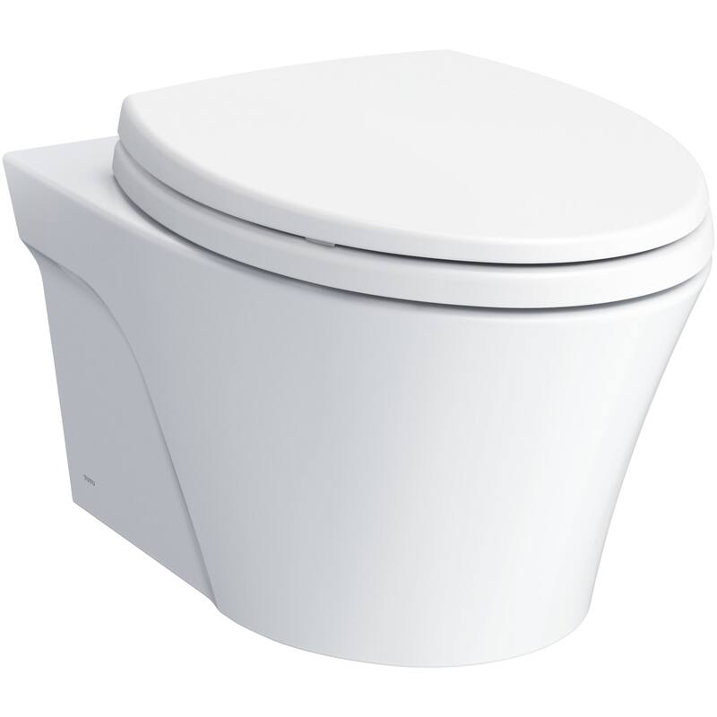 TOTO AP Wall Mounted Elongated Chair Height Toilet Bowl Only with - Cotton White