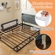 preview thumbnail 8 of 7, Costway 1/2 PCS 42" Toddler Foldable Bed Rail with Adjustable Safety