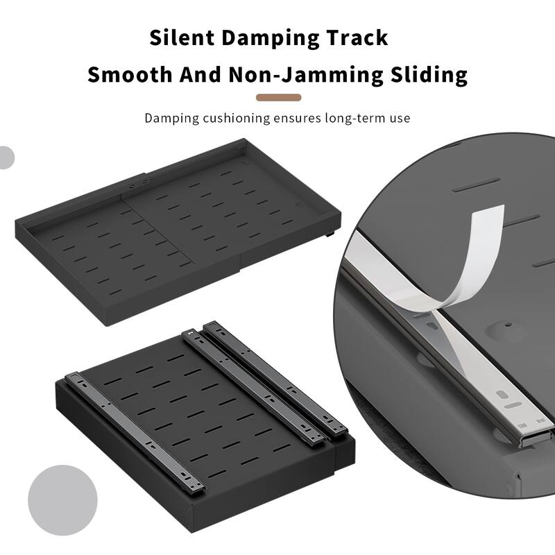 Pull Out Cabinet Organizer Slide Out Spice Rack Pantry Storage Drawer