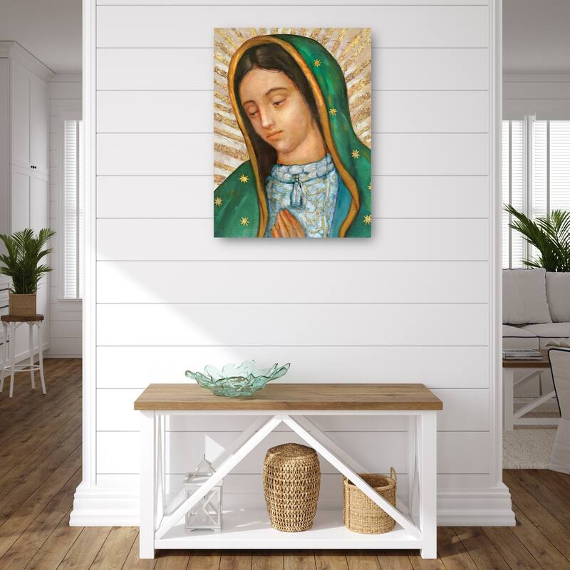 Our Lady Portrait By Studio Arts Canvas Art Print