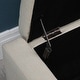 preview thumbnail 31 of 29, HOMCOM Ottoman Bench Tufted Storage Chest with Flipping Top, 36.25"W x 15.75"D x 15.75"H