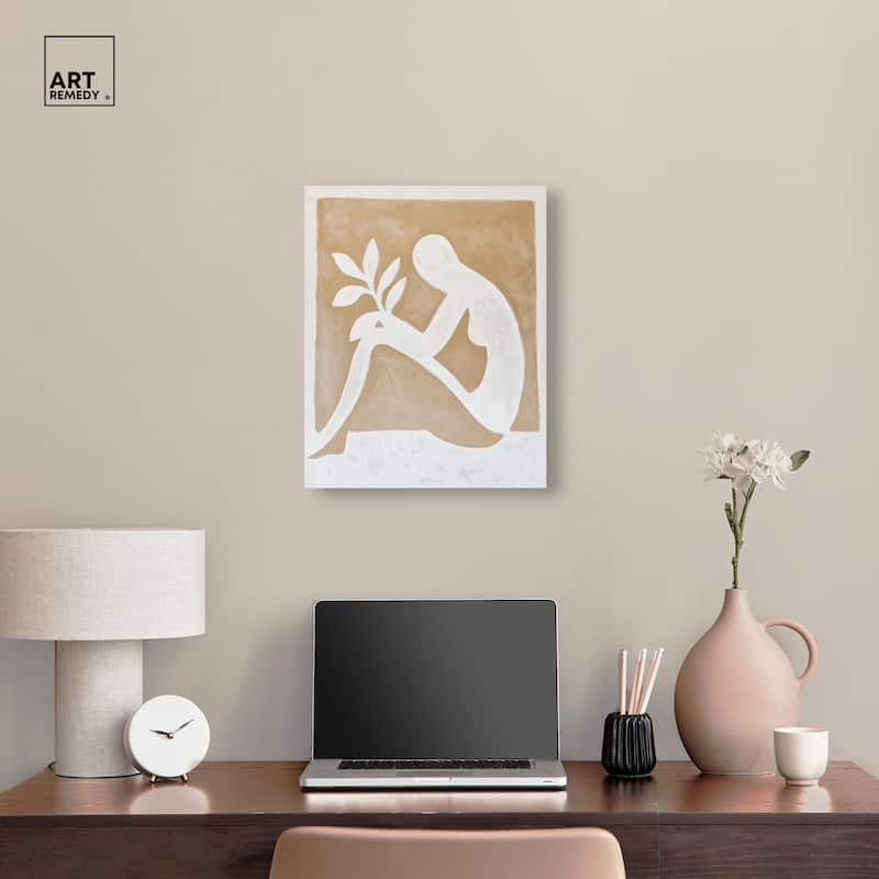 Pale Sentinel Canvas by Art Remedy, Gallery Wrapped