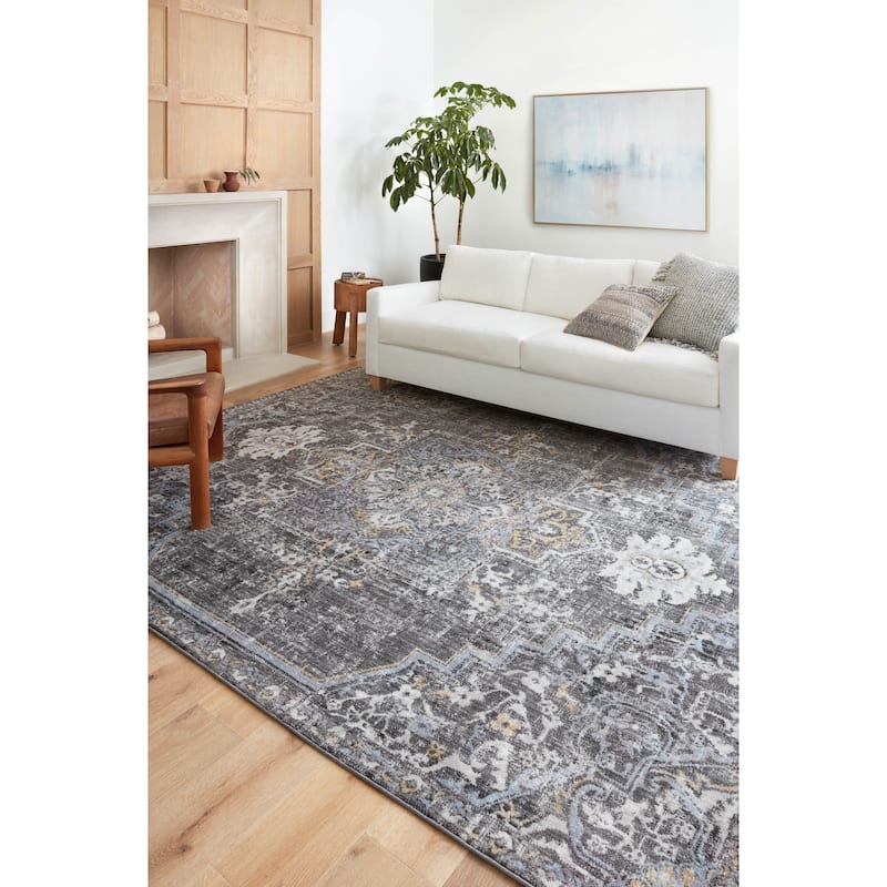 Alexander Home Penelope Star Oriental Area Rug - 7'-10" x 10' - Runner/Rectangle