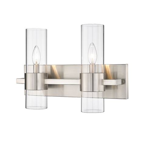 Lawson 2 Light Vanity - Brushed Nickel