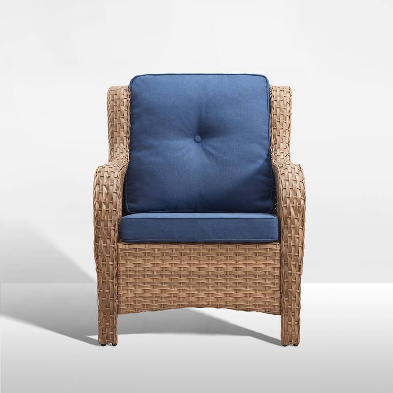 Gymojoy Outdoor Furniture Set Patio Wicker Chairs Set of 2