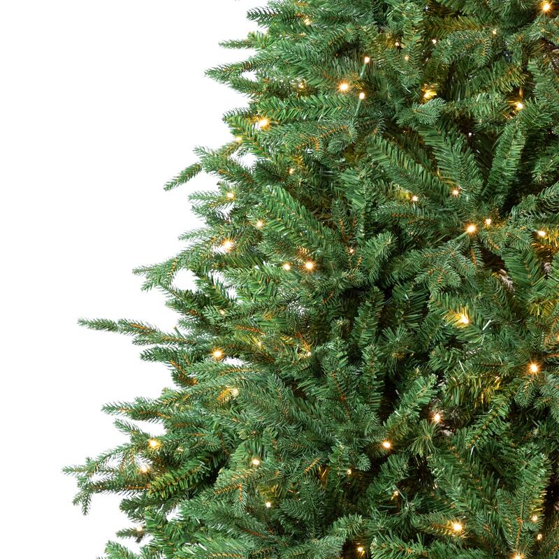 Real Touch™ Pre-Lit Cumberland Pine Artificial Christmas Tree - 12' Warm White LED - over-10-feet