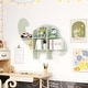 preview thumbnail 4 of 9, Costway 2-Tier Floating Dinosaur Kids Bookshelf Wall-Mounted Nursery - See Details