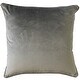 Rodeo Home Halston Cut Velvet Distressed Square Throw Pillow - On Sale ...