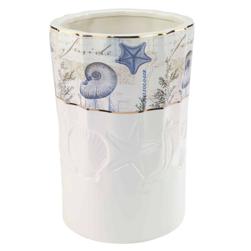 Avanti Linens Antigua Wastebasket