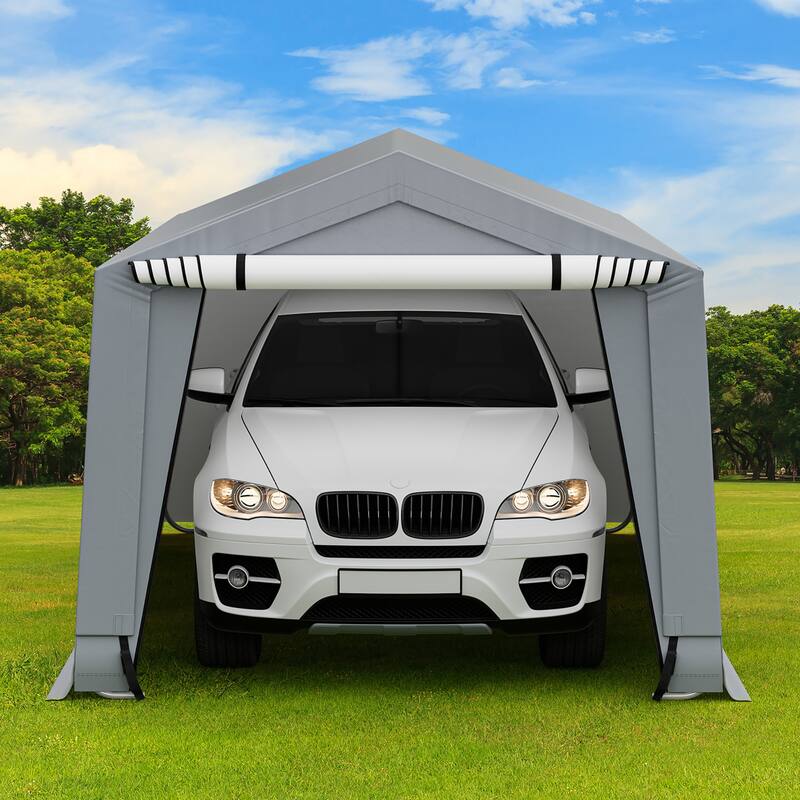 Costway 10' x 16'\10.2' X 20.4' Heavy-Duty Carport Car Canopy Shelter