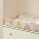 preview thumbnail 4 of 3, Lambs & Ivy Daisy Dreams Pink/White Checkered Soft Luxury Changing Pad Cover