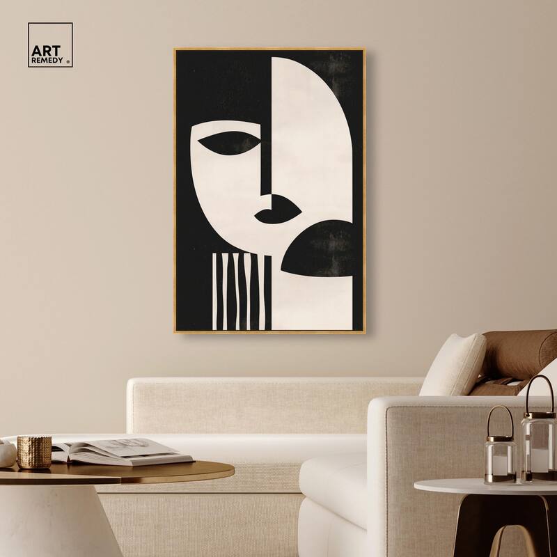 The Mask III Canvas by Art Remedy