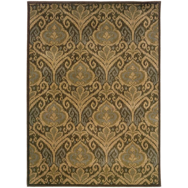 Style Haven Cassandra Floral Panel Area Rug - 9' 10" x 12' 10"