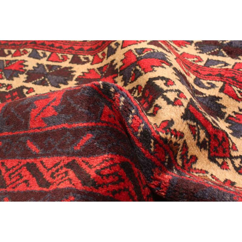 ECARPETGALLERY Hand-knotted Teimani Tan Wool Rug - 2'10 x 4'5